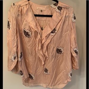 Rebecca Taylor Floral Blouse